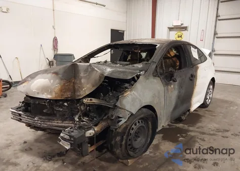 2021 Toyota Corolla Le из США, поврежденный, VIN 5YFEPMAE0MP271395